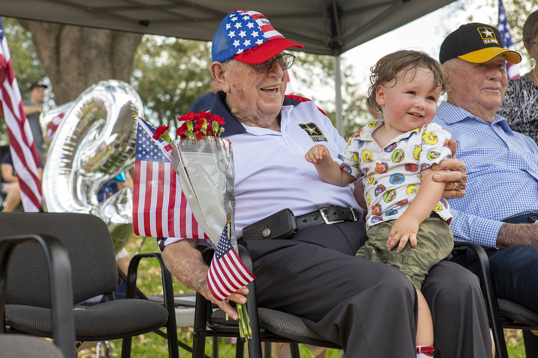 Parade honors veteran